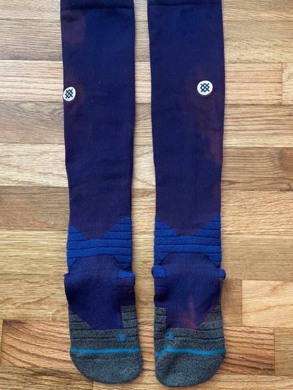 Men's Medium 6-8.5 Stance MLB Diamond Pro Long Baseball Socks Navy Blue MLB